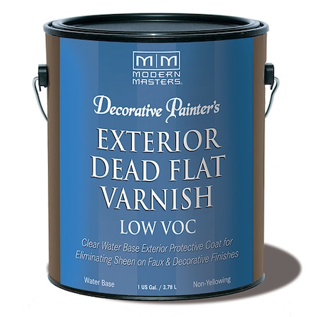 Modern Masters 1 Gal Modern Masters DP401 Clear Decorative Dead Flat Varnish DP401